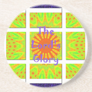 Dessous De Verre En Grès La Géométrie glorieuse du Seigneur : Joueuse et cr