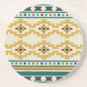 Dessous De Verre En Grès La géométrie III de sud-ouest