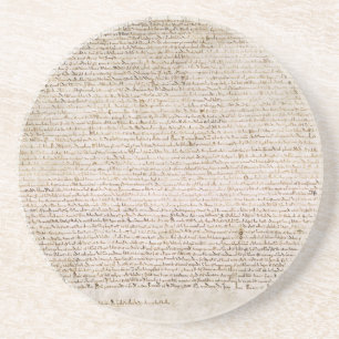 Dessous De Verre En Grès La Grande Charte des Libertés de 1215