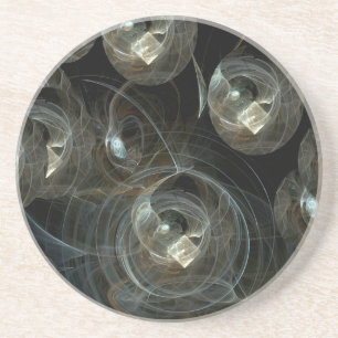 Dessous De Verre En Grès La magie de la lune