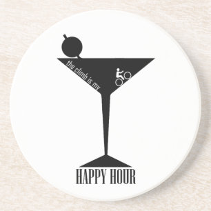 Dessous De Verre En Grès La Montée Est Mon Heureuse Heure