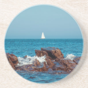 Dessous De Verre En Grès La navigation dans l'Atlantique