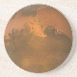 Dessous De Verre En Grès La planète rouge Mars