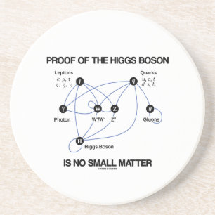 Dessous De Verre En Grès La preuve du boson de Higgs n'est aucune petite