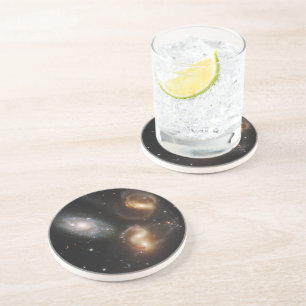 Dessous De Verre En Grès La quintette de Stephan : Une épave galaxie galact