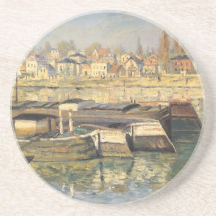 Dessous De Verre En Grès La Seine à Asnières par Claude Monet