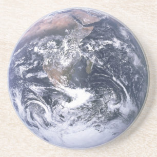 Dessous De Verre En Grès La Terre vue depuis le Dessous de verre de grès Ap