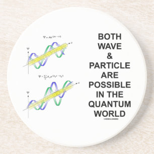 Dessous De Verre En Grès La vague et la particule sont possibles à Quantum
