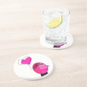 Dessous De Verre En Grès L'amour dans l'esprit