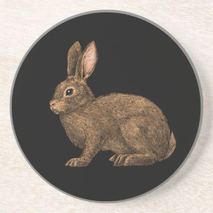 Dessous De Verre En Grès Lapin 2