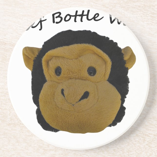 Dessous De Verre En Grès Lave-bouteille en chef (Devant)