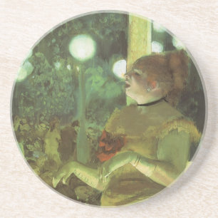 Dessous De Verre En Grès Le Café Concert d'Edgar Degas, Art Vintage
