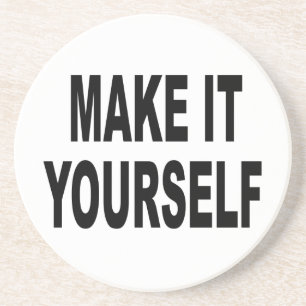 Dessous De Verre En Grès Le do-it-yourself lui font vous-même des dessous