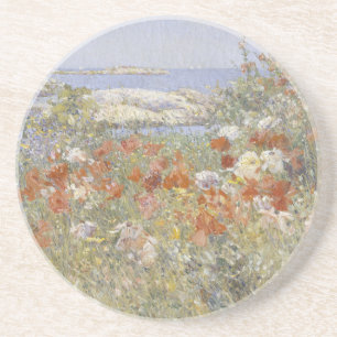 Dessous De Verre En Grès Le Jardin de Celia Thaxter par Frederick Childe Ha