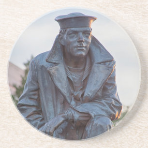 Dessous De Verre En Grès Le marin solitaire