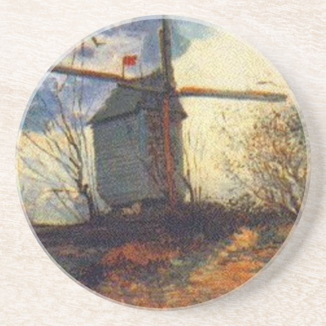 Dessous De Verre En Grès Le Moulin de la Galette Van Gogh (Devant)