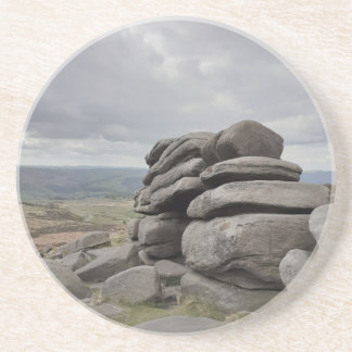 Dessous De Verre En Grès Le Peak District, Sheffield. Non personnalisé