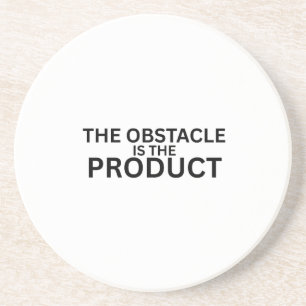 Dessous De Verre En Grès Le produit minimaliste de l'obstacle est le bureau