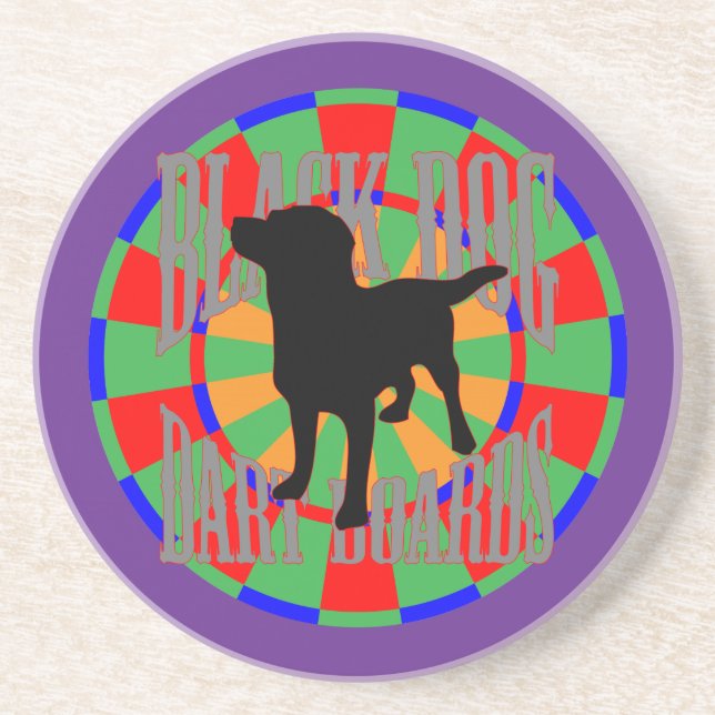 Dessous De Verre En Grès Le Villager (Devant)