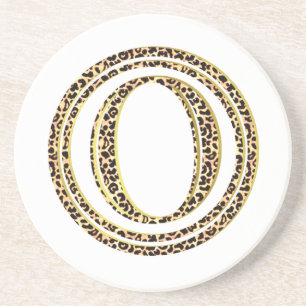 Dessous De Verre En Grès Leopard O