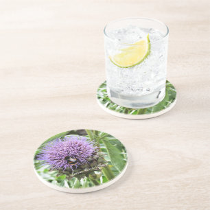 DESSOUS DE VERRE EN GRÈS LES ABEILLES