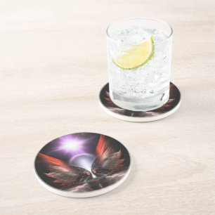 Dessous De Verre En Grès Les ailes d'Anthropolis HC