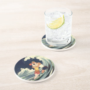 Dessous De Verre En Grès Les amateurs d'art déco vintage se baignent dans l