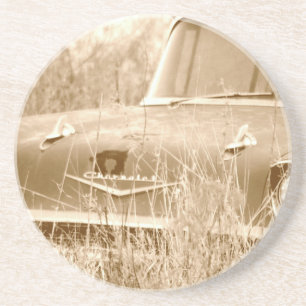 Dessous De Verre En Grès les années 50 Chevy