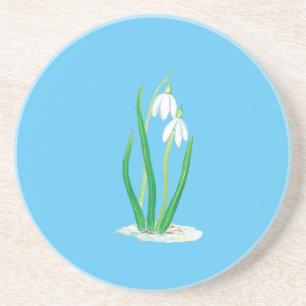 Dessous De Verre En Grès Les chutes de neige en neige