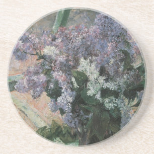 Dessous De Verre En Grès Lilas à la fenêtre par Mary Cassatt, Art ancien