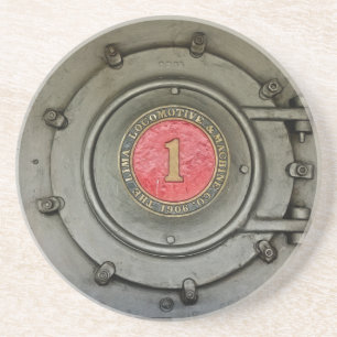 Dessous De Verre En Grès Lima Locomotive 1906