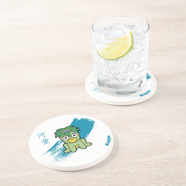 Dessous De Verre En Grès Little Kappa Yokai (Côté)