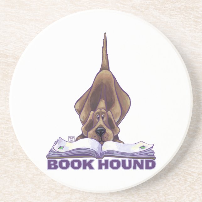 Dessous De Verre En Grès Livre de défilé animal Hound (Devant)