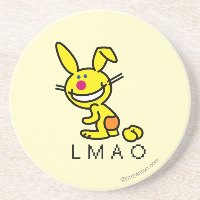 DESSOUS DE VERRE EN GRÈS LMAO (Devant)