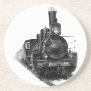 Dessous De Verre En Grès Locomotive à vapeur