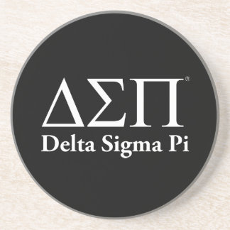 Dessous De Verre En Grès Logo Classique Delta Sigma Pi