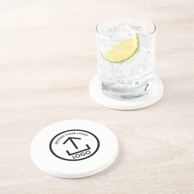 Dessous De Verre En Grès Logo d'entreprise personnalisé Offre promotionnell (Côté)