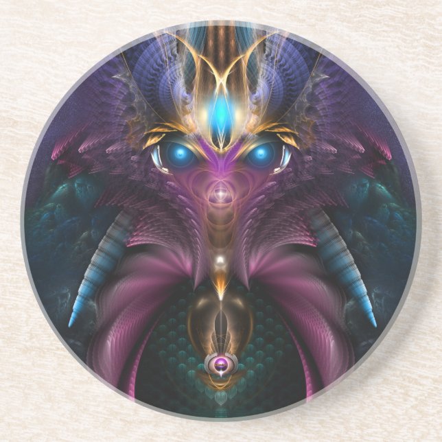 Dessous De Verre En Grès L'Orkolon (Devant)