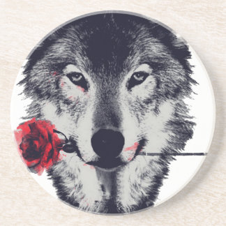 Dessous De Verre En Grès Loup