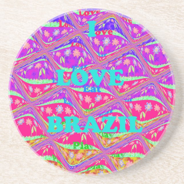 Dessous De Verre En Grès Love Brazil.png (Devant)