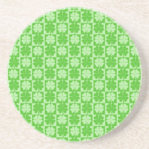 Dessous De Verre En Grès Lucky Shamrock