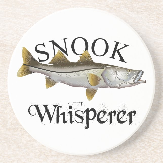 Dessous De Verre En Grès Lumière de Snook Whisperer (Devant)