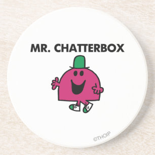 Dessous De Verre En Grès M. Chatterbox Bonjour