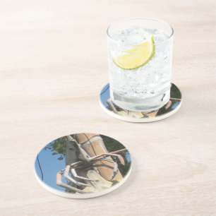 Dessous De Verre En Grès M. Crustacean AKA Tête de homard ... Enfer bouddhi