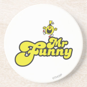 Dessous De Verre En Grès M. Funny Dansant En Son Nom