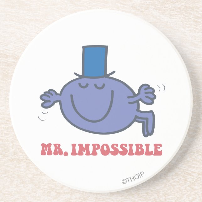 Dessous De Verre En Grès M. Impossible En Vol (Devant)
