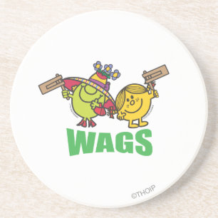Dessous De Verre En Grès M. Men Little Miss Wags