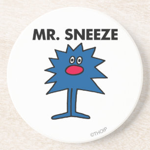 Dessous De Verre En Grès M. Sneeze   Corps à bords dentelés