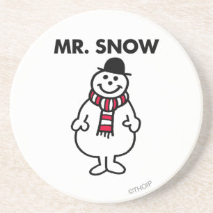 Dessous De Verre En Grès M. Snow   Pose classique