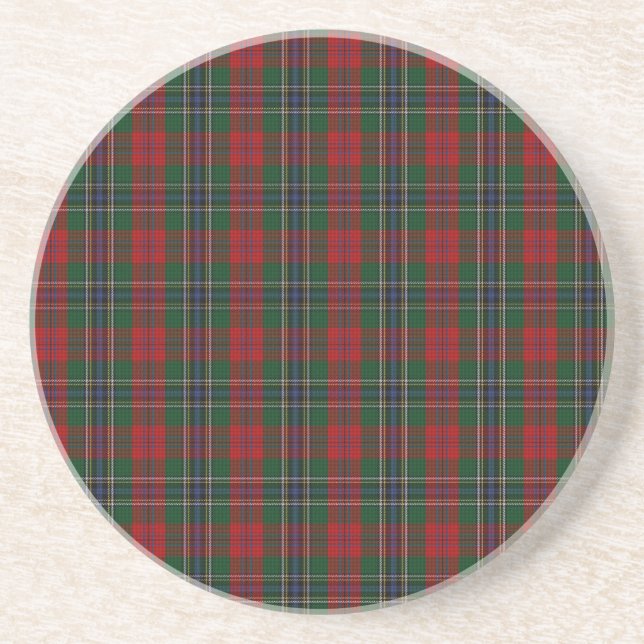 Dessous De Verre En Grès MacLean/McLean Clan (Devant)
